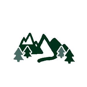 animated mountains icon